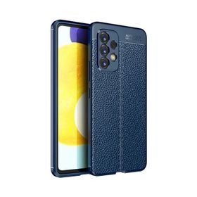 Teleplus Samsung Galaxy A33 5G Kamera Korumalı Niss Silikon Lacivert Kılıf