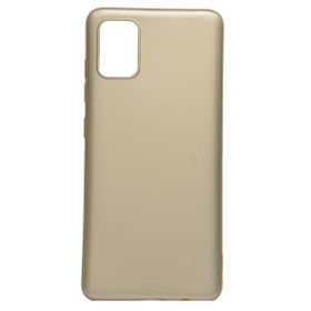 Teleplus Samsung Galaxy A41 Lüks Mat Bordo Silikon Cep Telefonu Kılıf