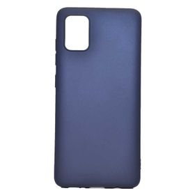 Teleplus Samsung Galaxy A41 Lüks Mat Bordo Silikon Cep Telefonu Kılıf