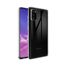 Teleplus Samsung Galaxy A41 Lüks TPU Silikon Şeffaf Kılıf