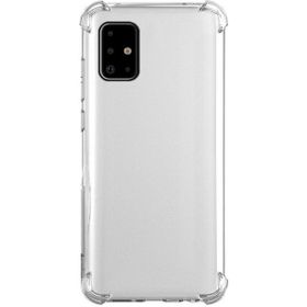 Teleplus Samsung Galaxy A51 Darbe Korumalı Şeffaf Silikon Cep Telefonu Kılıf