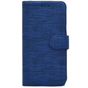 Teleplus Samsung Galaxy A51 Kumaş Spor Standlı Cüzdan Lacivert Kılıf