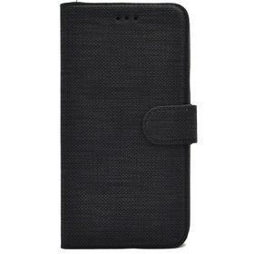 Teleplus Samsung Galaxy A51 Kumaş Spor Standlı Cüzdan Lacivert Kılıf