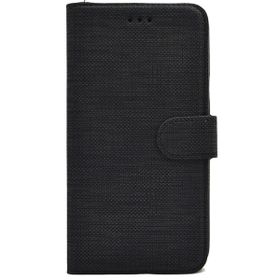 Teleplus Samsung Galaxy A51 Kumaş Spor Standlı Cüzdan Lacivert Kılıf