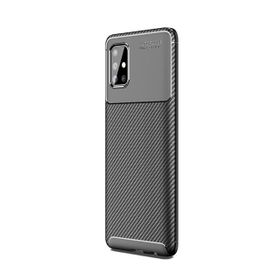 Teleplus Samsung Galaxy A51 Negro Mat Siyah Silikon Cep Telefonu Kılıf