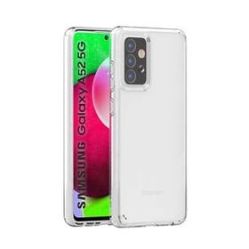 Teleplus Samsung Galaxy A52 Coss Sert Hibrit Şeffaf Silikon Cep Telefonu Kılıf