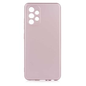 Teleplus Samsung Galaxy A52 Lüks Kamera Korumalı Lacivert Silikon Cep Telefonu Kılıf