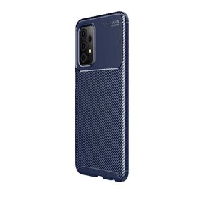 Teleplus Samsung Galaxy A52 Negro Karbon Silikon Siyah Cep Telefonu Kılıfı