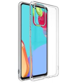 Teleplus Samsung Galaxy A52s 5G Tpu Kamera Korumalı Silikon ve Nano Ekran Koruyucu Şeffaf Cep Telefonu Kılıfı
