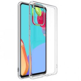 Teleplus Samsung Galaxy A52s 5G Tpu Kamera Korumalı Silikon ve Nano Ekran Koruyucu Şeffaf Cep Telefonu Kılıfı