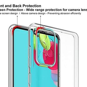 Teleplus Samsung Galaxy A53 Kılıf Kamera Korumalı Tpu Silikon Şeffaf Cep Telefonu Kılıfı