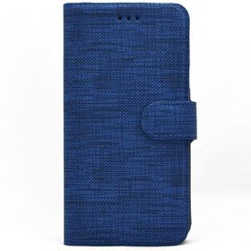 Teleplus Samsung Galaxy A53 Kılıf Kumaş Spor Standlı Cüzdan Lacivert Cep Telefonu Kılıfı