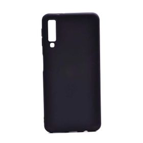 Teleplus Samsung Galaxy A7 2018 Lüks Silikonlu Bodro Nano Ekran Koruyucu Cep Telefonu Kılıfı