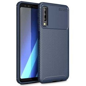 Teleplus Samsung Galaxy A7 2018 Siyah Ultra Koruma Negro Silikonlu Kılıf ve Tam Kapatan Cam