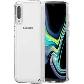 Teleplus Samsung Galaxy A70 Coss Sert Hibrit Silikon Şeffaf Kılıf
