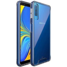 Teleplus Samsung Galaxy A70 Gard Ultra Sert Silikonlu Şeffaf Uyumlu Silikon Kılıf