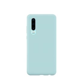 Teleplus Samsung Galaxy A70 Soft Touch Nano Ekran Koruyucu Yeşil Silikon Kılıf