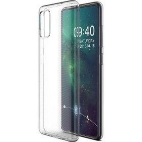 Teleplus Samsung Galaxy A71 Lüks Nano Ekran Koruyucu Şeffaf Silikon Cep Telefonu Kılıf