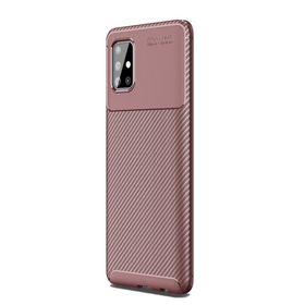 Teleplus Samsung Galaxy A71 Negro Mat Nano Ekran Koruyucu Lacivert Silikon Cep Telefonu Kılıf