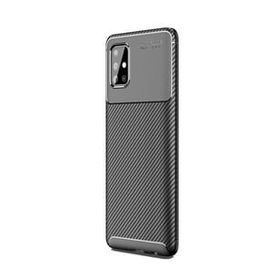 Teleplus Samsung Galaxy A71 Negro Mat Tam Kapatan Ekran Koruyucu Lacivert Silikon Cep Telefonu Kılıf
