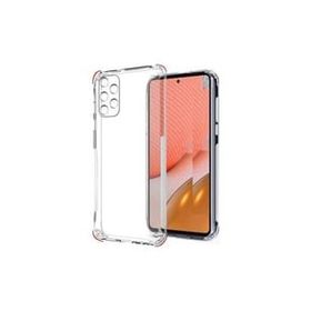 Teleplus Samsung Galaxy A72 Kamera Korumalı Darbeye Dayanıklı Silikon Şeffaf Kılıf