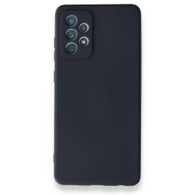 Teleplus Samsung Galaxy A72 Kamera Korumalı İçi Kadife Mor Ve Silikon Kılıf