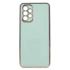 Teleplus Samsung Galaxy A72 Kamera Korumalı Lazer Bark Silikon Beyaz Kılıf