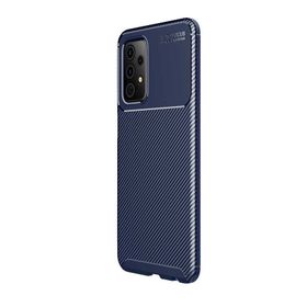 Teleplus Samsung Galaxy A72 Negro Karbon Silikon Siyah Kılıf