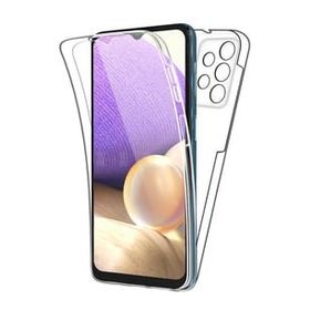 Teleplus Samsung Galaxy A72 Ön Arka 360 Silikon Şeffaf Cep Telefonu Kılıfı