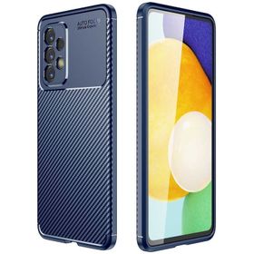 Teleplus Samsung Galaxy A73 Kamera Korumalı Negro Karbon Dokulu Silikon Siyah Kılıf