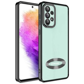 Teleplus Samsung Galaxy A73 Kamera Korumalı Omega Lazer Silikon Mavi Kılıf