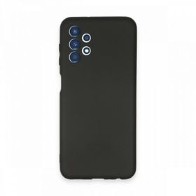 Teleplus Samsung Galaxy A73 Kılıf Kamera Korumalı Biye Silikon Siyah Cep Telefonu Kılıfı