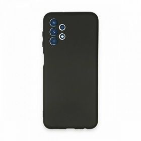 Teleplus Samsung Galaxy A73 Kılıf Kamera Korumalı Biye Silikon Siyah Cep Telefonu Kılıfı