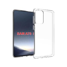 Teleplus Samsung Galaxy A73 Kılıf Lüks Korumalı Tpu Silikon Şeffaf Cep Telefonu Kılıfı