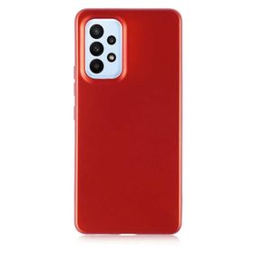 Teleplus Samsung Galaxy A73 Mat Premier Silikon Kırmızı Kılıf