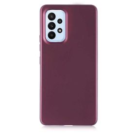 Teleplus Samsung Galaxy A73 Mat Premier Silikon Kırmızı Kılıf