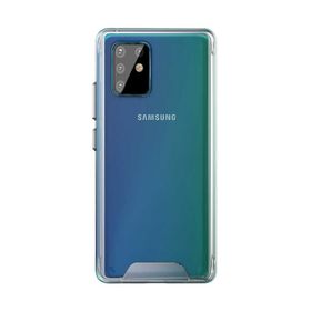 Teleplus Samsung Galaxy A81 Gard Darbeye Dayanıklı Silikon Şeffaf Kılıf