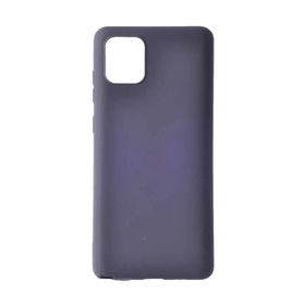 Teleplus Samsung Galaxy A81 Lüks Mat Kırmızı Silikon Kılıf