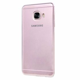 Teleplus Samsung Galaxy C5 İnce Silikon Şeffaf Kılıf