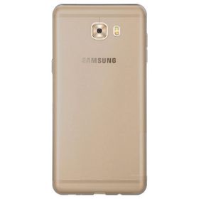 Teleplus Samsung Galaxy C9 Pro Darbe Emicili Silikon Şeffaf Kılıf