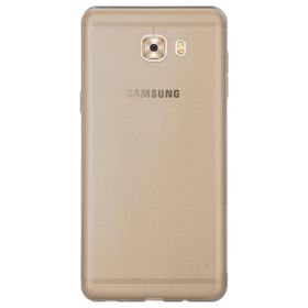 Teleplus Samsung Galaxy C9 Pro Darbe Emicili Silikon Şeffaf Kılıf