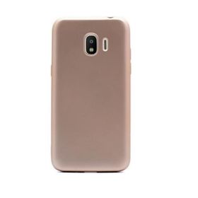 Teleplus Samsung Galaxy J2 Pro Lüks Silikonlu Bordo Kılıf