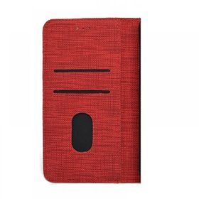 Teleplus Samsung Galaxy J4 Plus Kılıf Kumaş Spor Standlı Cüzdan Siyah