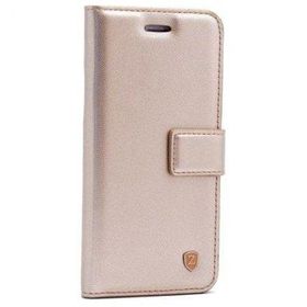 Teleplus Samsung Galaxy J6 Plus Cüzdanlı Gold Kılıf