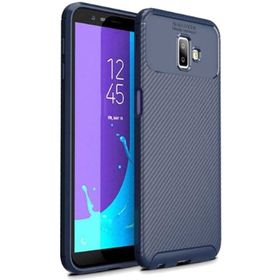 Teleplus Samsung Galaxy J6 Plus Ultra Soft Negro Karbon Lacivert Silikon Kılıf