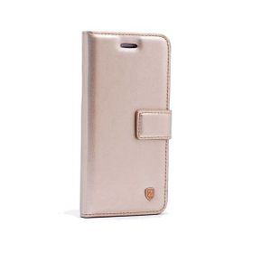 Teleplus Samsung Galaxy J6 Standlı Gold Cüzdanlı Kılıf