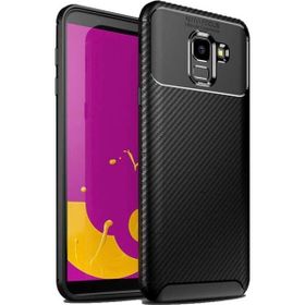 Teleplus Samsung Galaxy J6 Ultra Soft Negro Karbon Silikon Siyah Kılıf