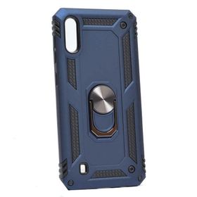Teleplus Samsung Galaxy M10 Vega Yüzüklü Tank Kapak Kırmızı Kılıf