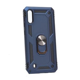 Teleplus Samsung Galaxy M10 Vega Yüzüklü Tank Kapak Kırmızı Kılıf