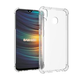 Teleplus Samsung Galaxy M10S Darbe Korumalı Şeffaf Silikon Cep Telefonu Kılıf